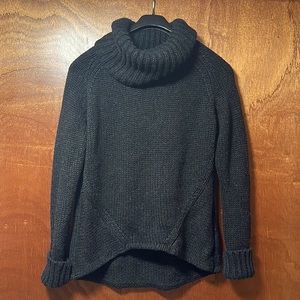 Aether Black Knit Sweater - Medium
